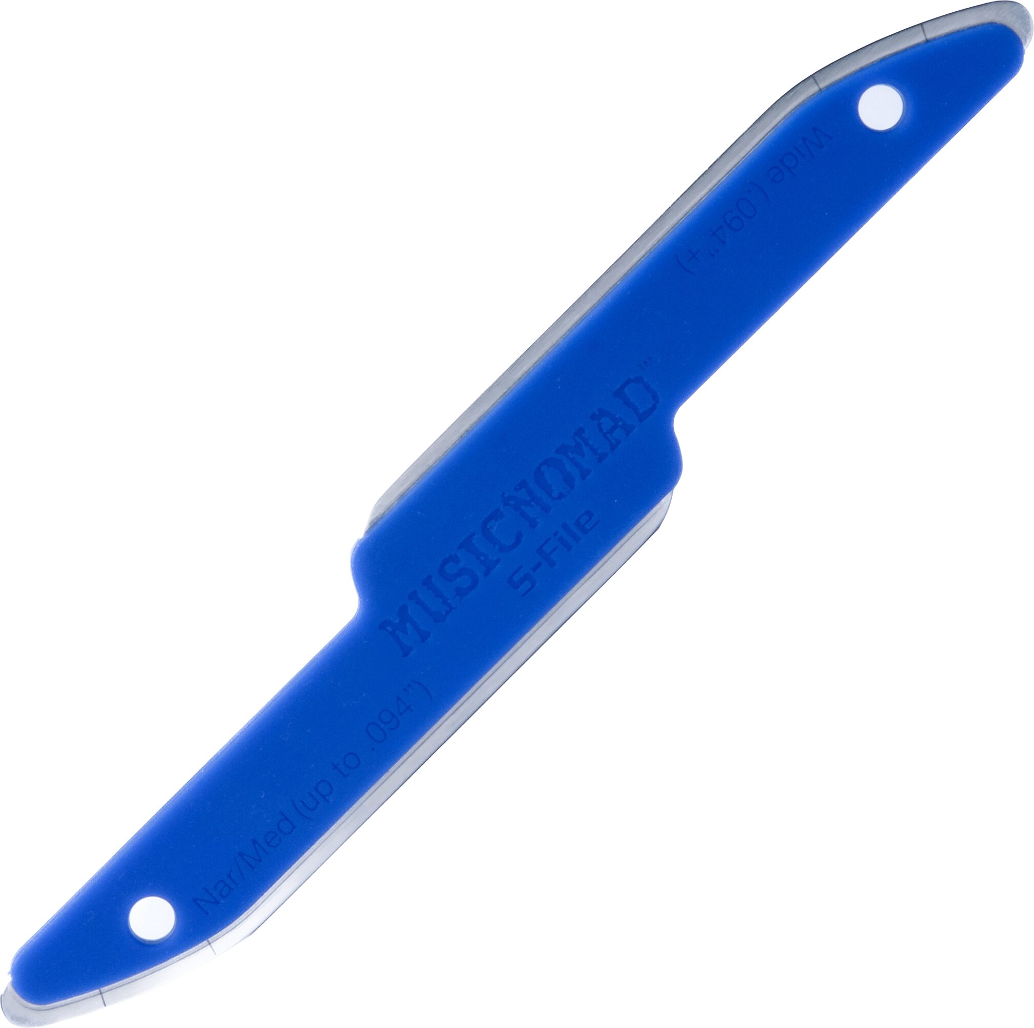 Music Nomad S-File Safe Zone Fret Crowning File