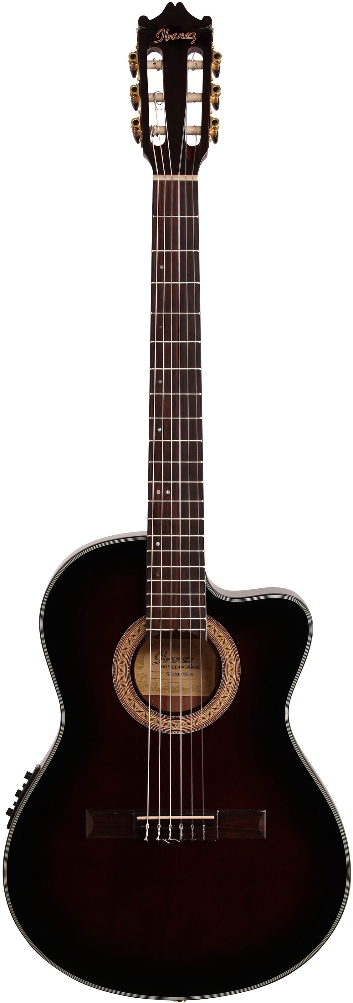 Ibanez GA35TCE Thinline Classical Acoustic-Electric Guitar 2 Ibanez GA35TCE Thinline Classical Acoustic-Electric Guitar