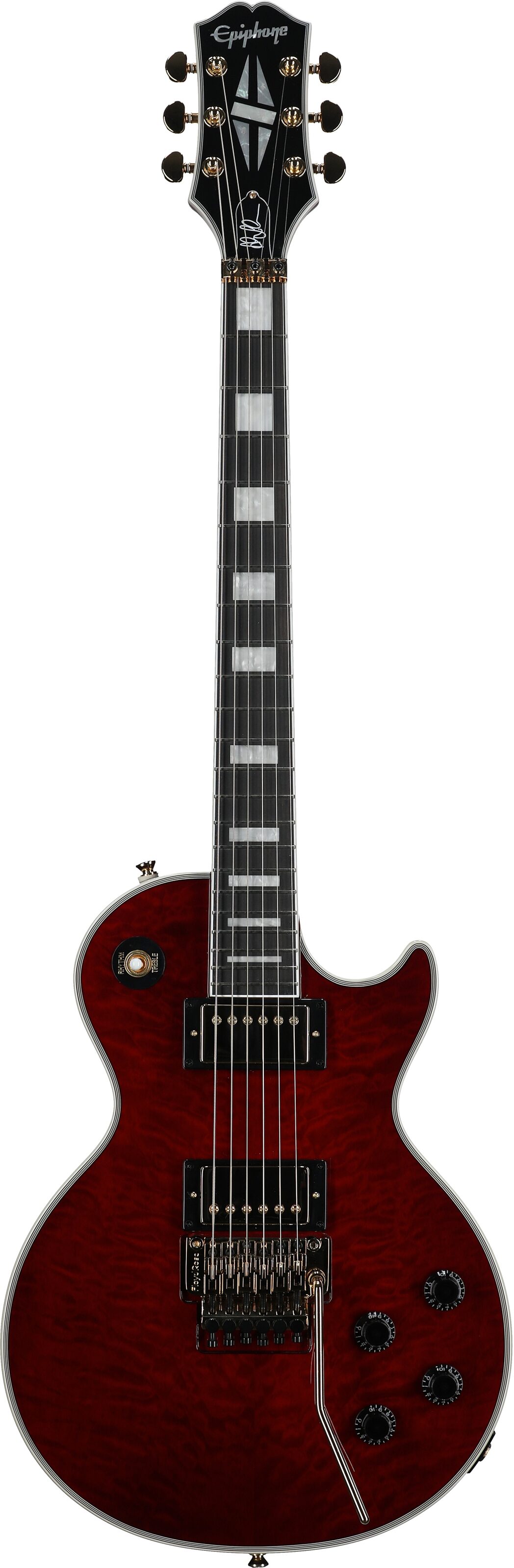 Epiphone Alex Lifeson Les Paul Custom Axcess Electric Guitar (with Case) 2 Epiphone Alex Lifeson Les Paul Custom Axcess Electric Guitar (with Case)