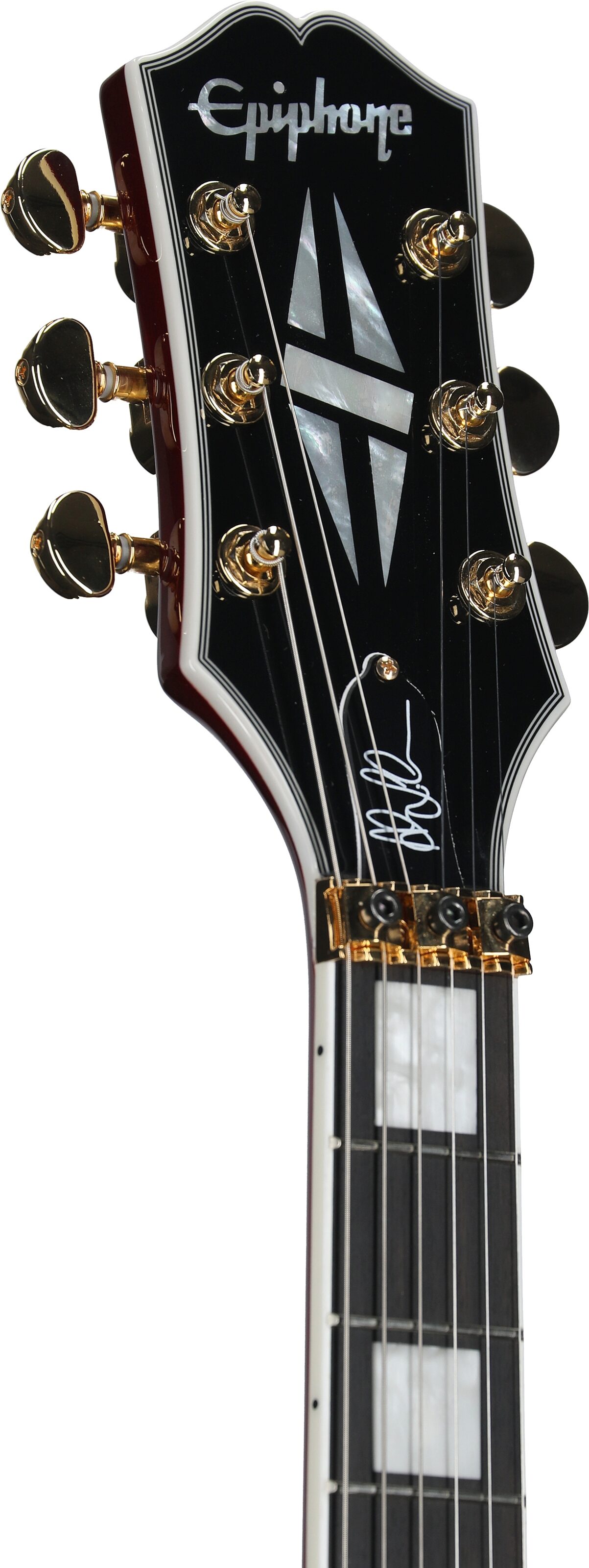 Epiphone Alex Lifeson Les Paul Custom Axcess Electric Guitar (with Case) 5 Epiphone Alex Lifeson Les Paul Custom Axcess Electric Guitar (with Case)
