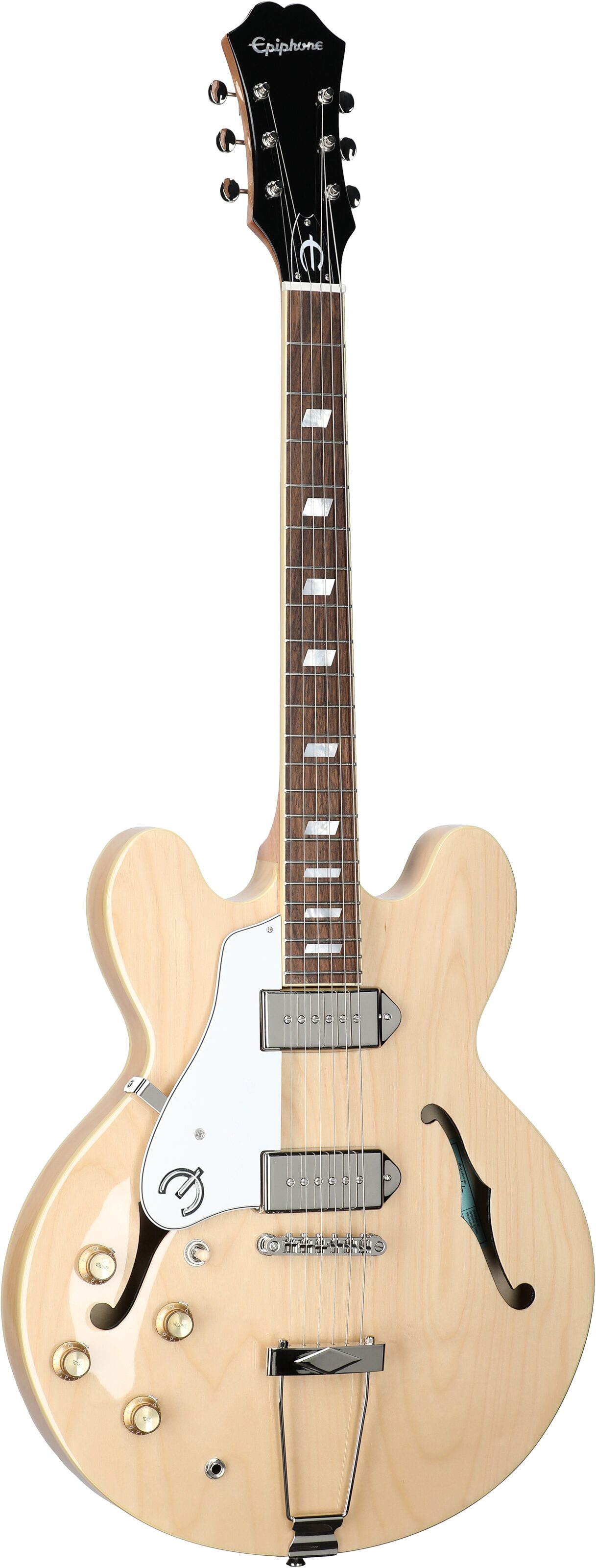 Epiphone Casino Archtop Hollowbody Left-Handed Electric Guitar (with Gig Bag) 6 Epiphone Casino Archtop Hollowbody Left-Handed Electric Guitar (with Gig Bag)