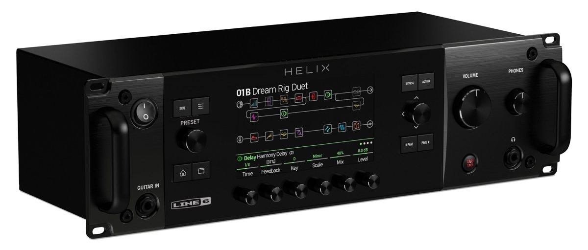 Line 6 Helix Rack Multi-Effects Unit 4 Line 6 Helix Rack Multi-Effects Unit