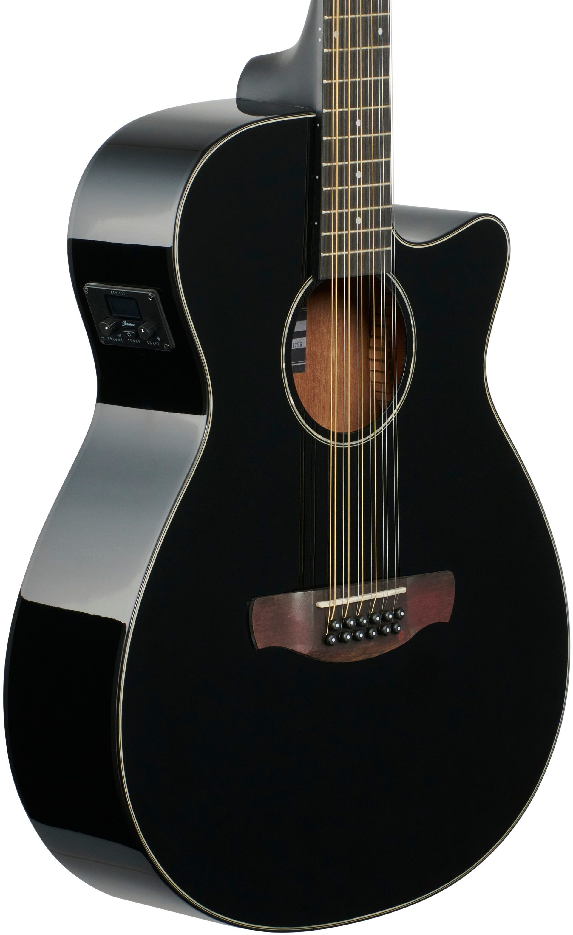 Ibanez AEG5012 Acoustic-Electric Guitar, 12-String