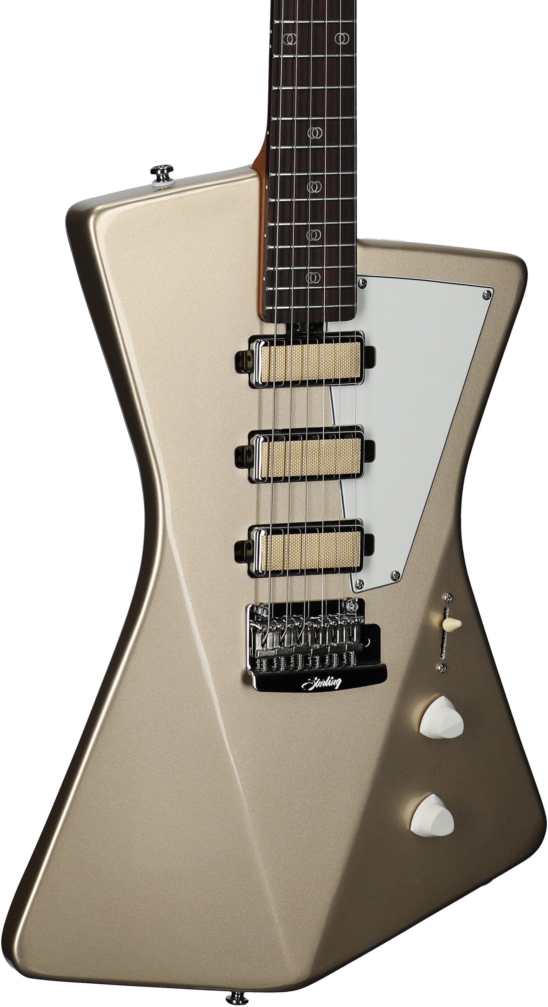 Sterling by Music Man St. Vincent Goldie Electric Guitar 2 Sterling by Music Man St. Vincent Goldie Electric Guitar
