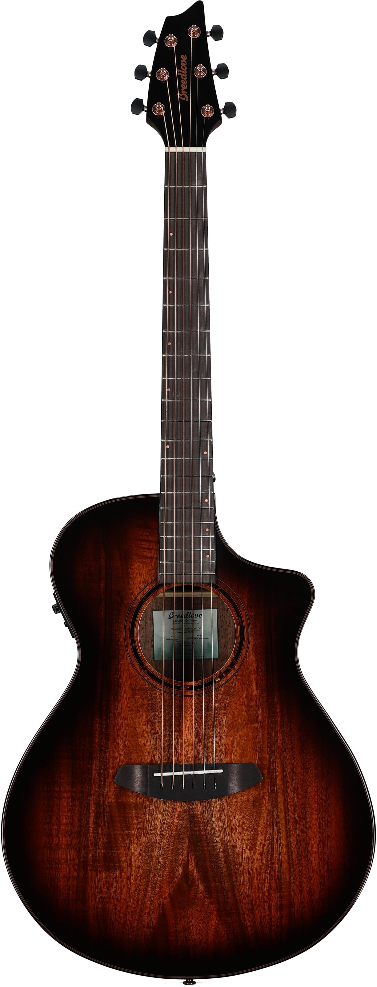 Breedlove ECO Pursuit Exotic S Concert CE Koa Edgeburst Acoustic-Electric Guitar 2 Breedlove ECO Pursuit Exotic S Concert CE Koa Edgeburst Acoustic-Electric Guitar