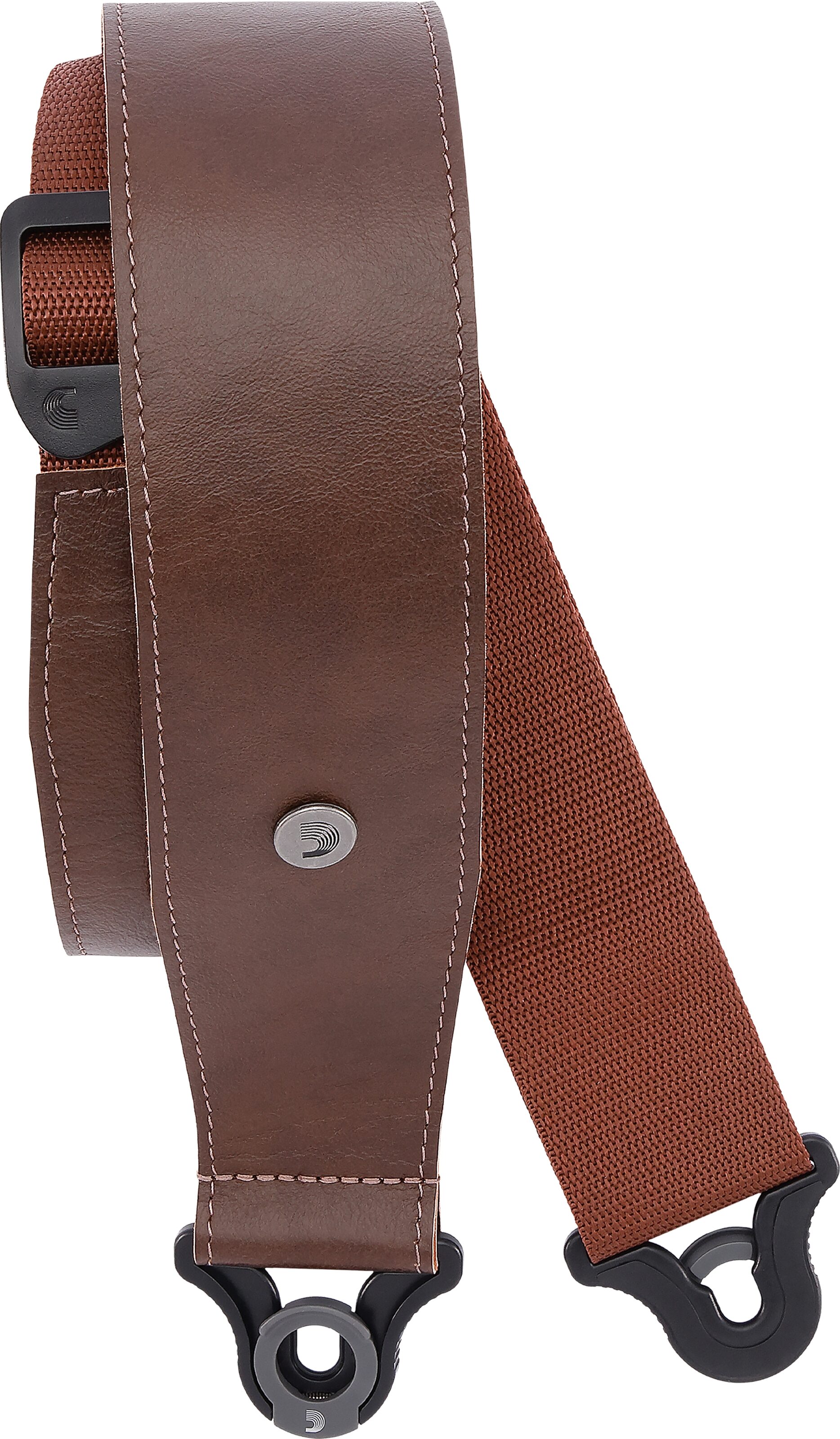 D'Addario Comfort Leather Auto Lock Guitar Strap 2 D'Addario Comfort Leather Auto Lock Guitar Strap