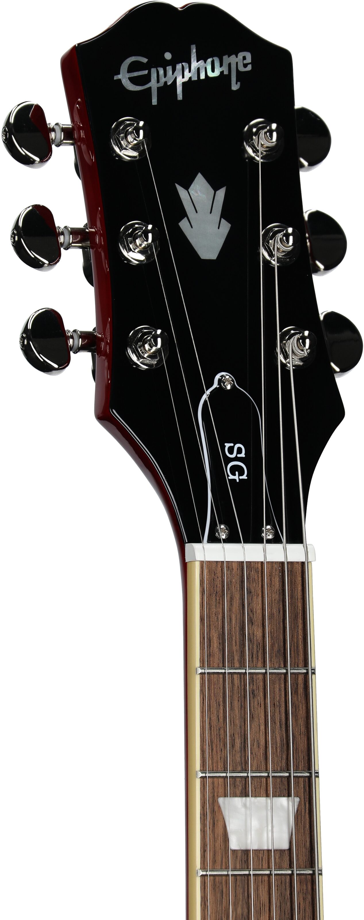 Epiphone Inspired by Gibson SG Standard Electric Guitar, Left-Handed (with Gig Bag) 5 Epiphone Inspired by Gibson SG Standard Electric Guitar, Left-Handed (with Gig Bag)
