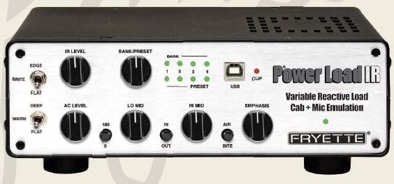 Fryette Power Load IR Variable Reactive Load Box with Cab + Mic Emulation