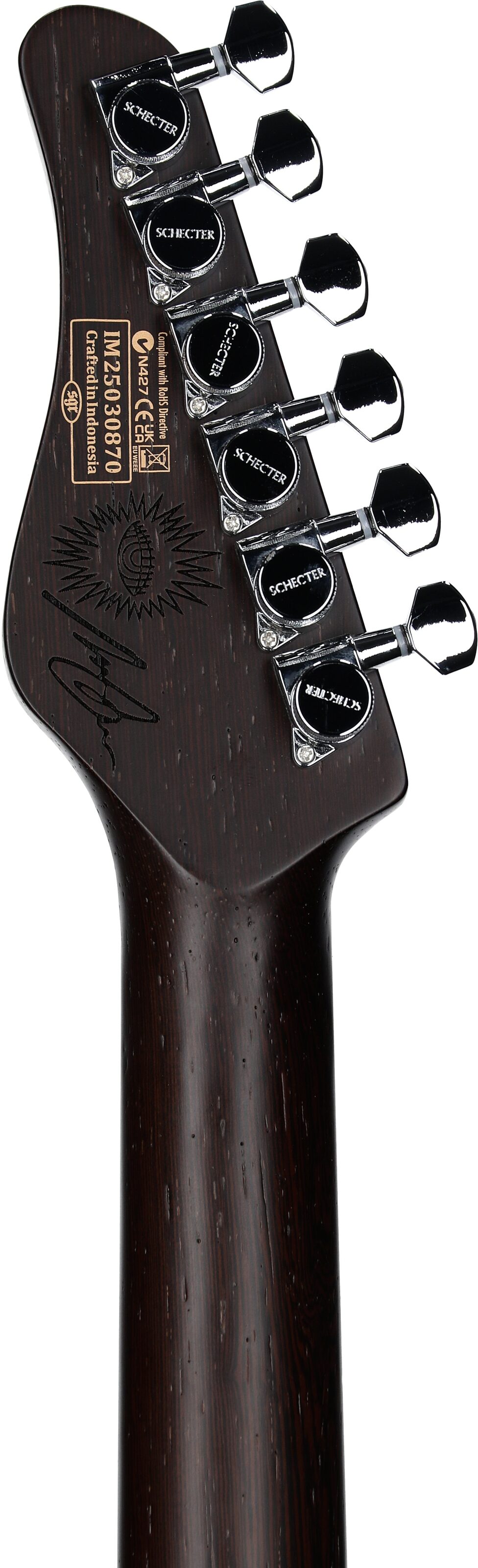 Schecter Nick Johnston HSS 10th Anniversary Traditional Electric Guitar 8 Schecter Nick Johnston HSS 10th Anniversary Traditional Electric Guitar