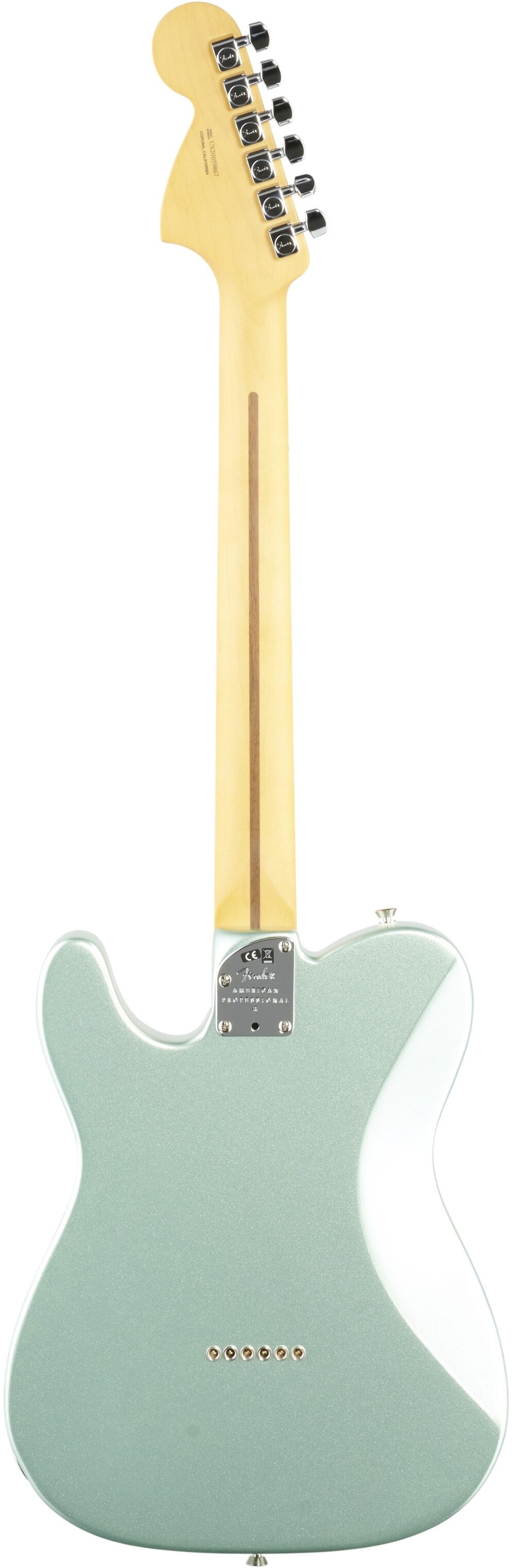 Fender American Pro II Telecaster Deluxe Electric Guitar, Maple Fingerboard (with Case) 4 Fender American Pro II Telecaster Deluxe Electric Guitar, Maple Fingerboard (with Case)