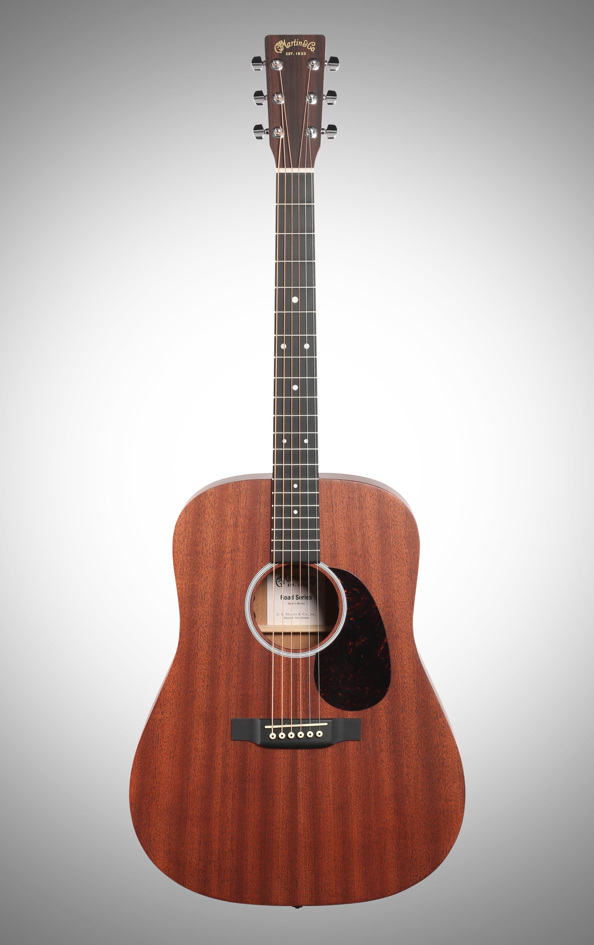 Martin D-10E Road Series Acoustic-Electric Guitar (with Soft Case)