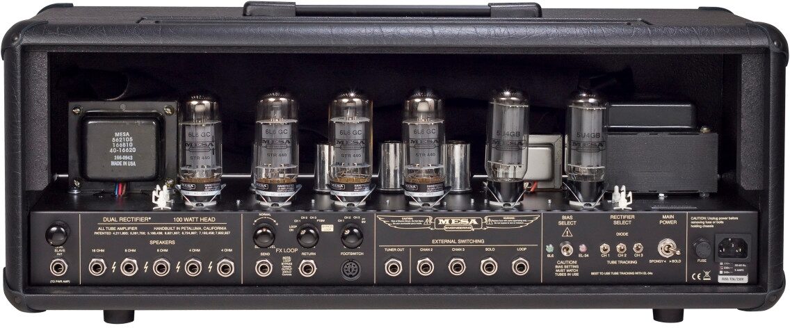 Mesa/Boogie Dual Rectifier Tube Guitar Amplifier Head (100 Watts) 2 Mesa/Boogie Dual Rectifier Tube Guitar Amplifier Head (100 Watts)