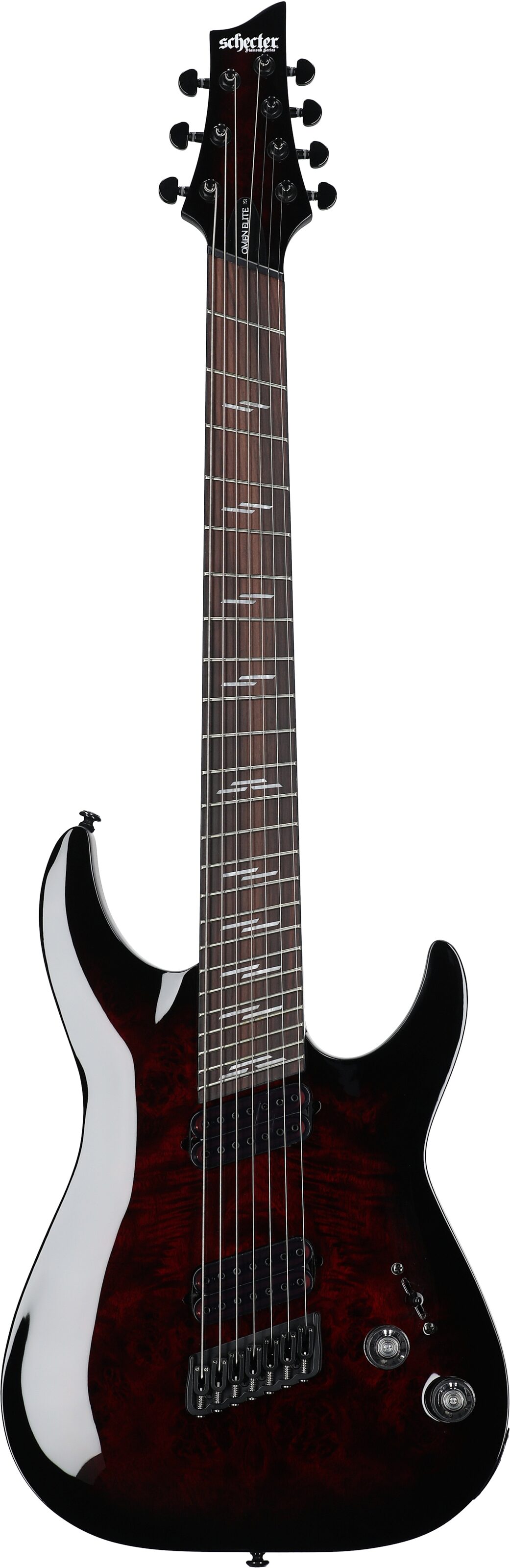 Schecter Omen Elite-7 Multiscale Electric Guitar, 7-String 2 Schecter Omen Elite-7 Multiscale Electric Guitar, 7-String