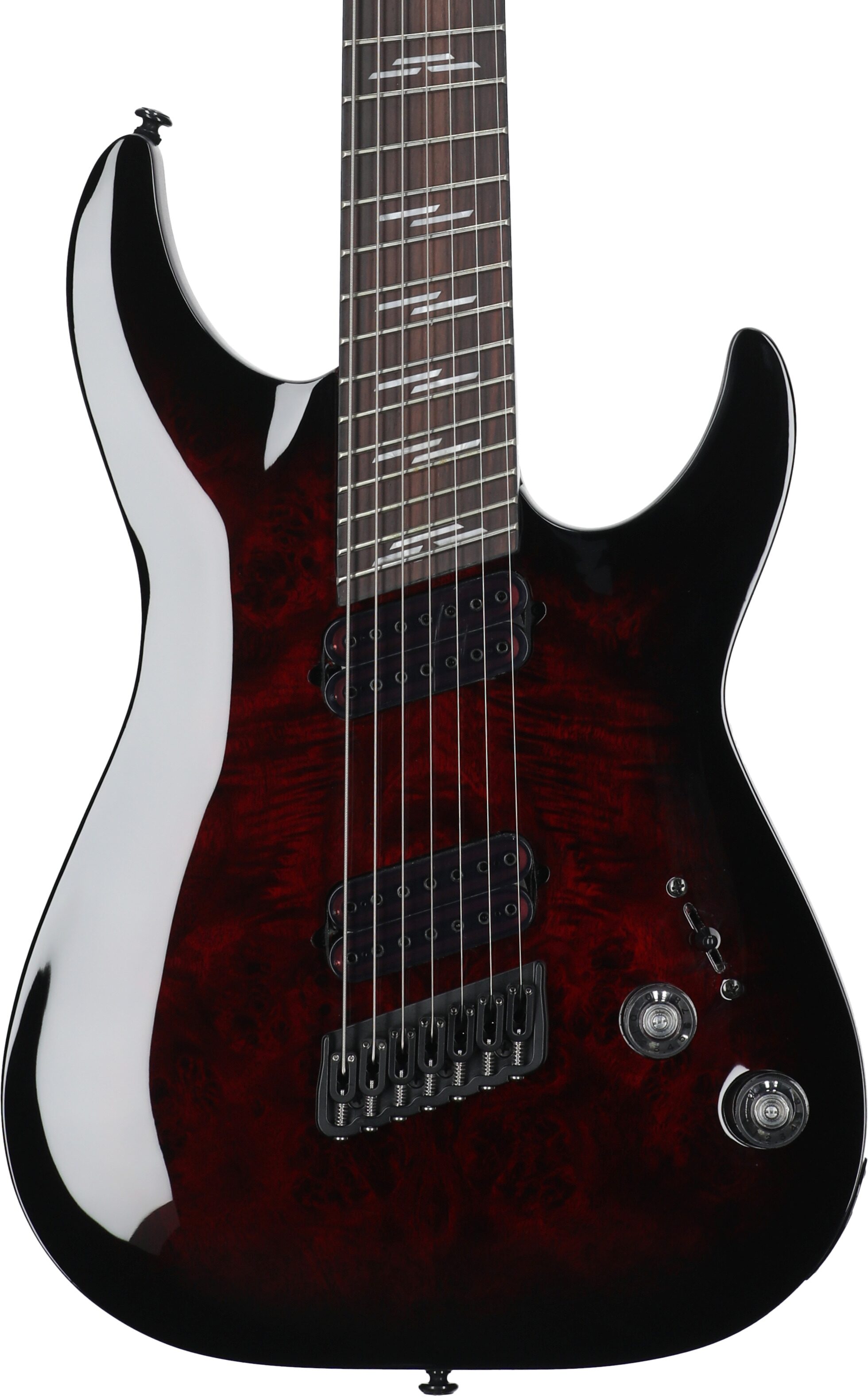 Schecter Omen Elite-7 Multiscale Electric Guitar, 7-String