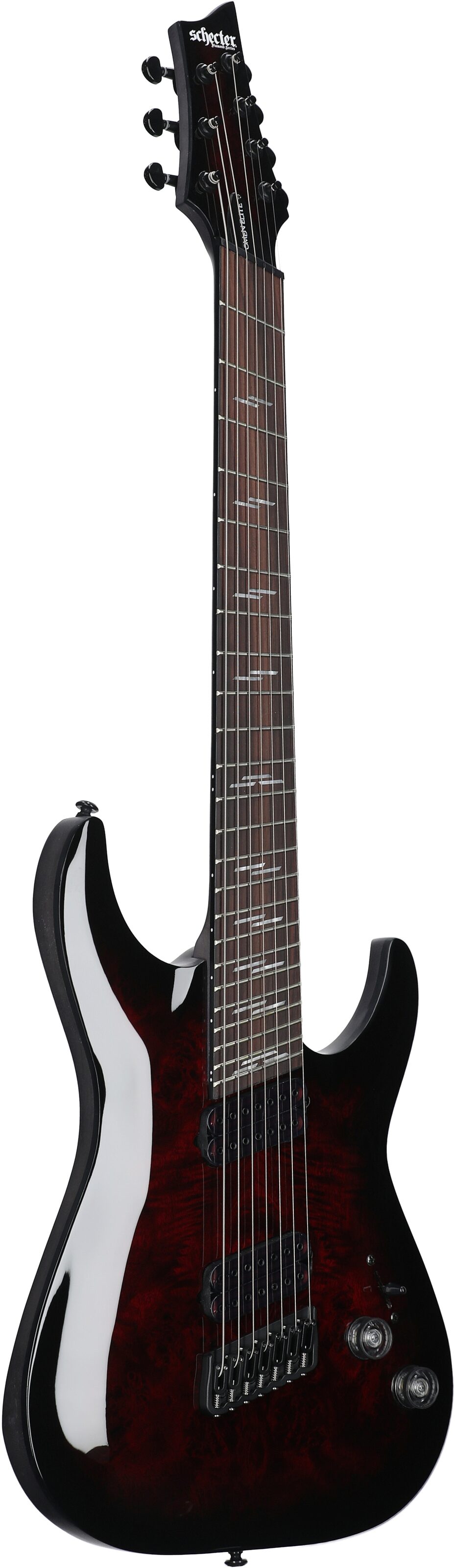 Schecter Omen Elite-7 Multiscale Electric Guitar, 7-String 6 Schecter Omen Elite-7 Multiscale Electric Guitar, 7-String