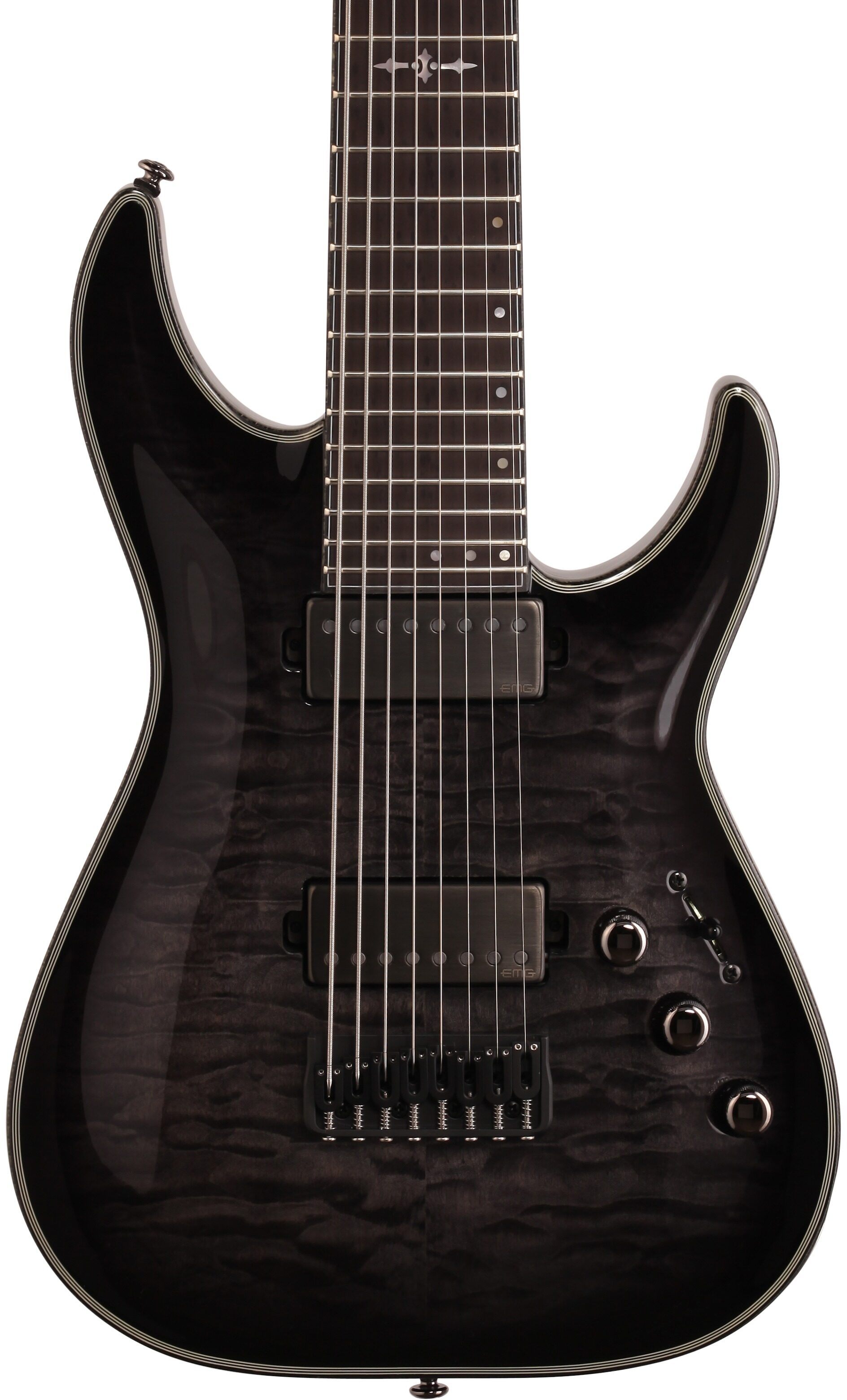 Schecter Hellraiser Hybrid C-8 Electric Guitar, 8-String