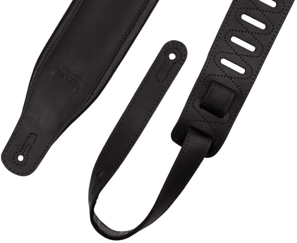 Levy's PM32BH Butter Leather Guitar Strap 3 Levy's PM32BH Butter Leather Guitar Strap