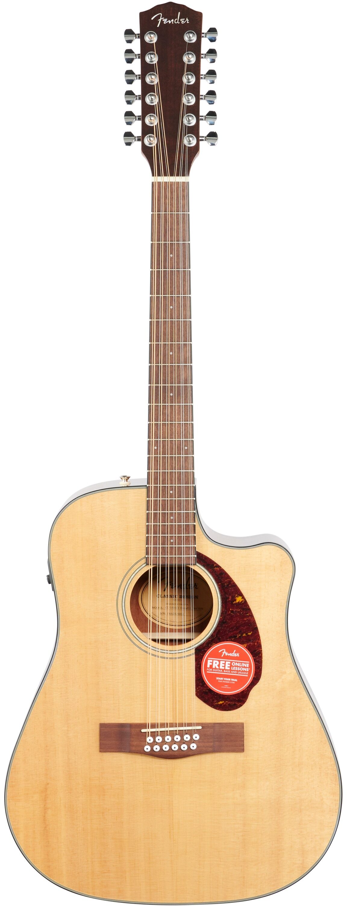 Fender CD-140SCE 12-String Acoustic-Electric Guitar (with Case) 2 Fender CD-140SCE 12-String Acoustic-Electric Guitar (with Case)