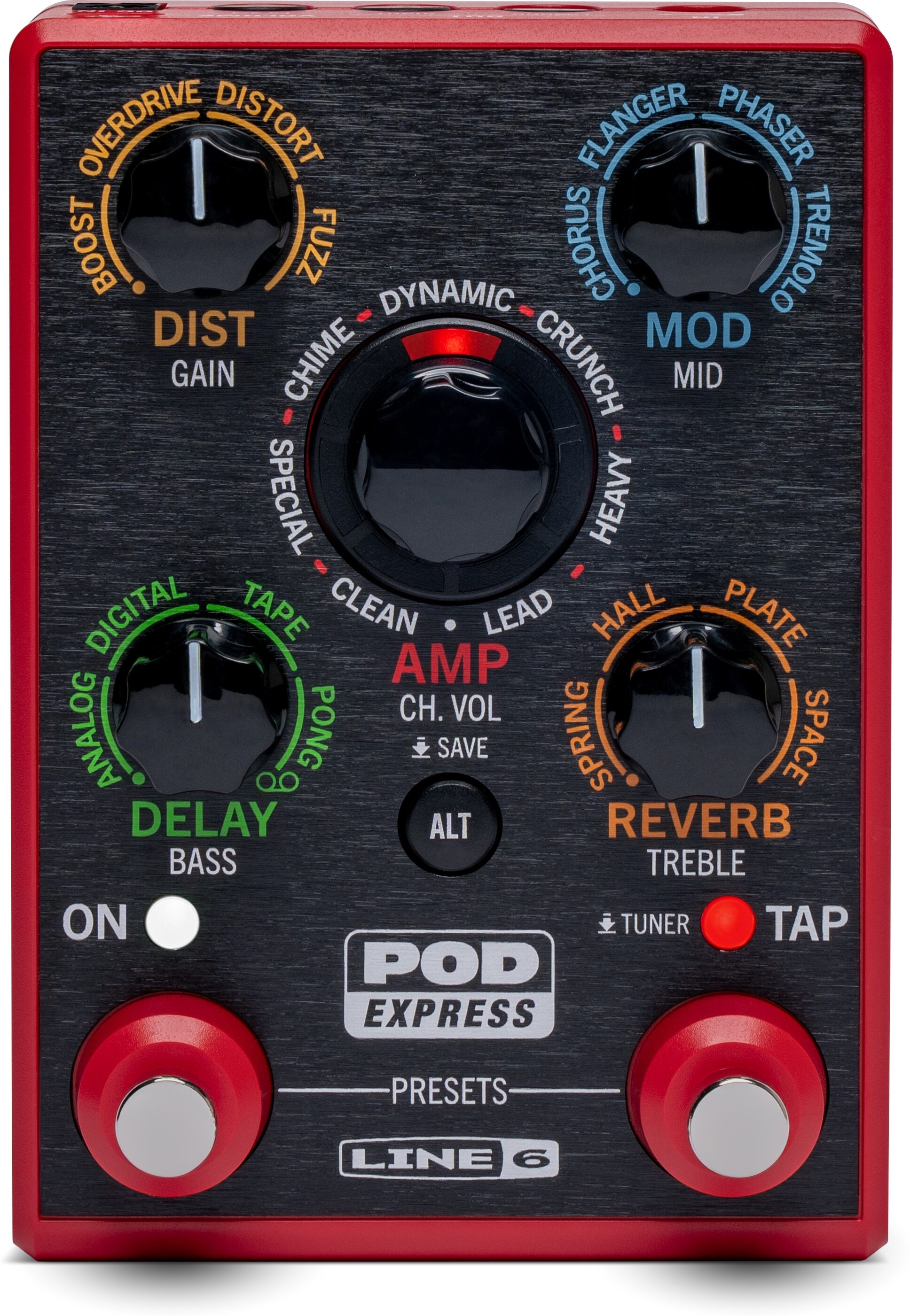 Line 6 POD Express Guitar Multi-FX and Amp Modeling Pedal 1 Line 6 POD Express Guitar Multi-FX and Amp Modeling Pedal
